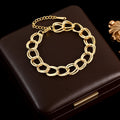 GANEMLY 316L Stainless Steel Tree of Life Bracelet For Women Fashion 18K Gold Plated Wrist Chain Waterproof Jewelry Lady Gift