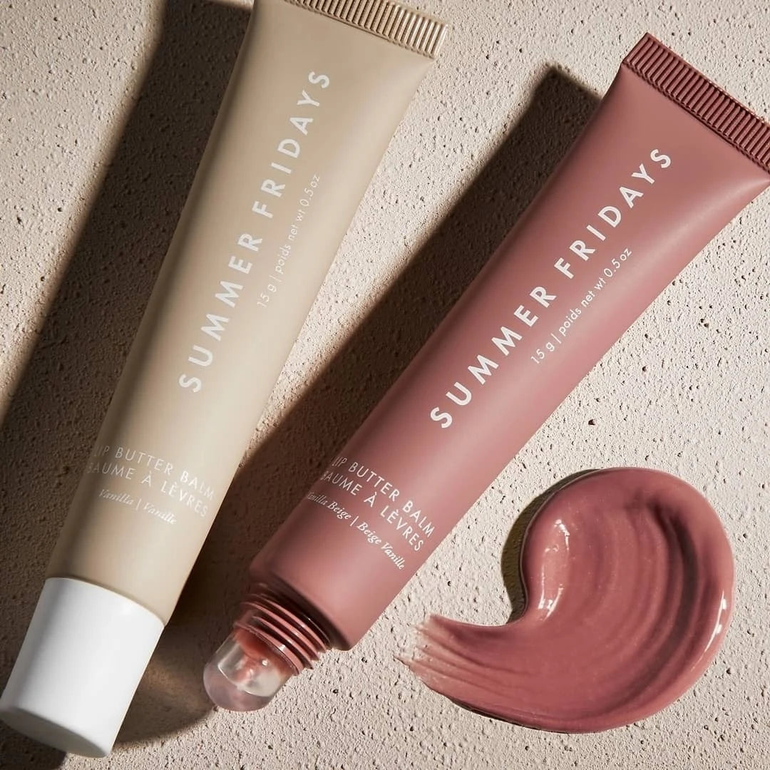 Original Summer Fridays Polypeptide Butter Lip Balm Liquid Hydrating Moisturizing Lip Gloss Cosmetics Lipstick Cosmetic Lip Care