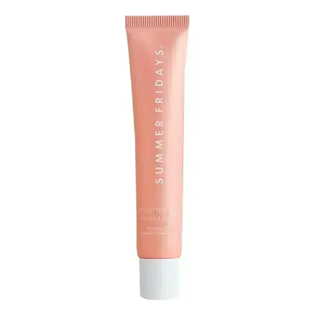 Summer Fridays Lip Balm Moisturizing Mirror Lip Gloss Lip Vanilla Pink Sugar Coffee Cake Smell Lipstick Transparent Oil Makeup