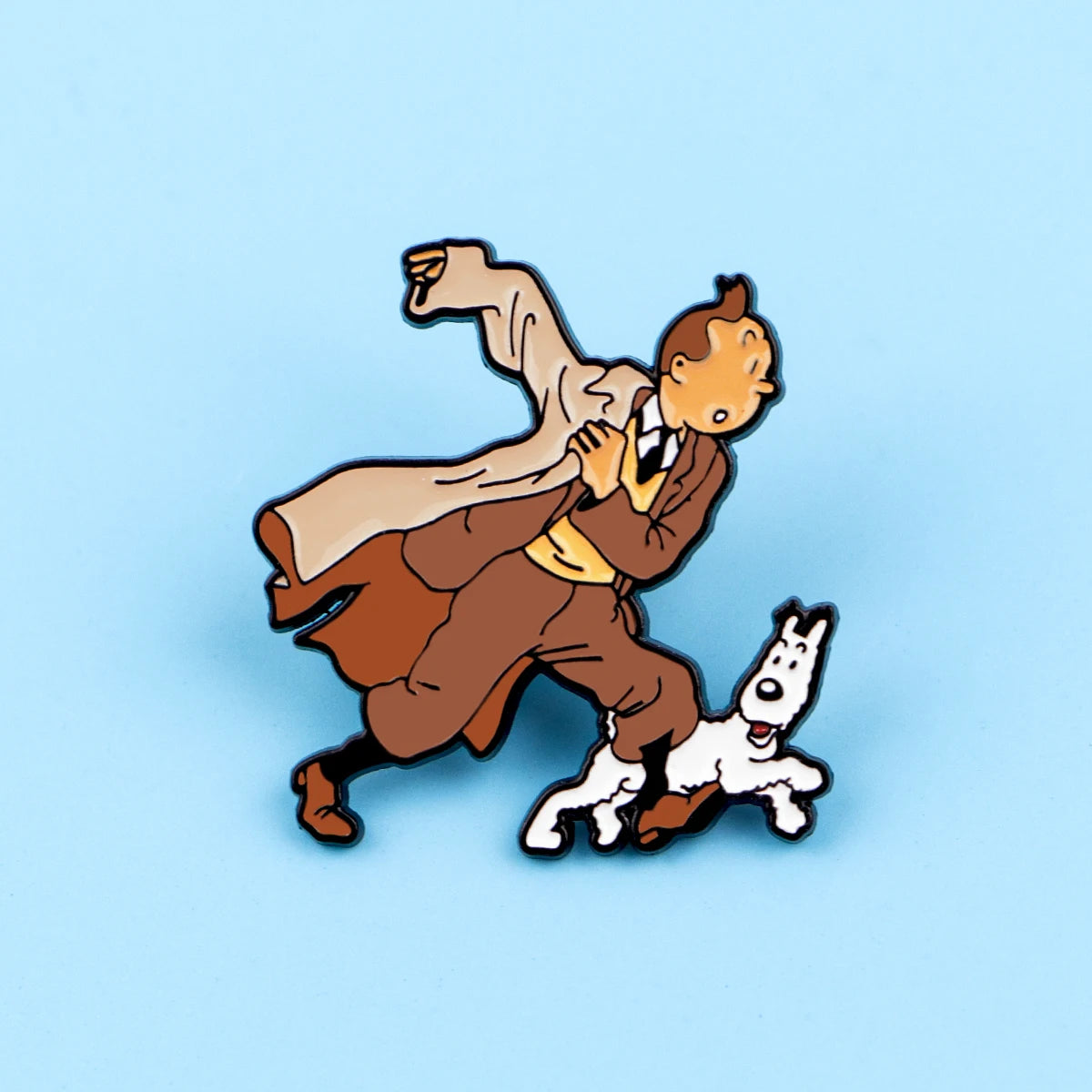 Cute Dog Enamel Pin Movie Brooch Pines Lapel Pins Badge on Backpack Clothing Accessories Funny Jewelry Fans Friends Gifts