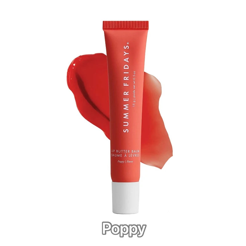 Original Summer Fridays Polypeptide Butter Lip Balm Liquid Hydrating Moisturizing Lip Gloss Cosmetics Lipstick Cosmetic Lip Care