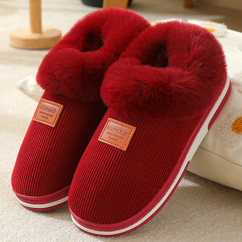 Women'S Plush Winter Slippers - Warm, Non-Slip, Soft Fabric Lining, EVA Sole, Hand Washable, All-Season Comfort, Winter Footwear|Cozy Slipon Shoes|Soft Fabric Upper, Winter Boots