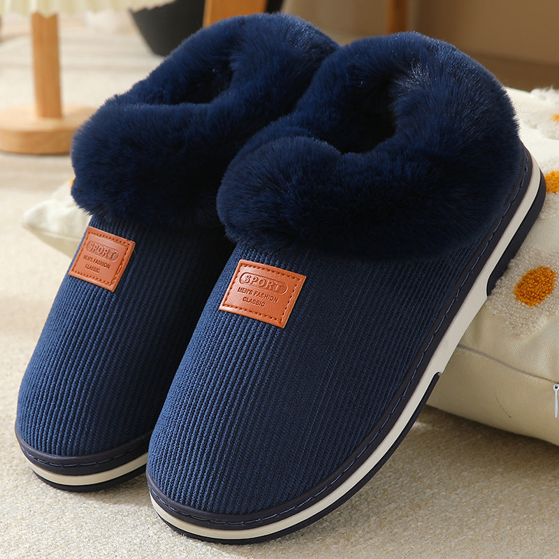 Women'S Plush Winter Slippers - Warm, Non-Slip, Soft Fabric Lining, EVA Sole, Hand Washable, All-Season Comfort, Winter Footwear|Cozy Slipon Shoes|Soft Fabric Upper, Winter Boots